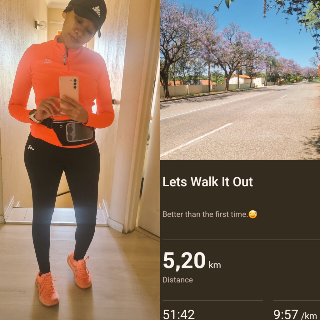 premeditatedgal's tweet photo. 2nd walk after major surgery. Today I didn't breathe heavily after 300m🤣...I must say it does get better.🤞The girlie tried again.
#PostpartumRunning
#Runnermom
#RunningwithTumiSole
#FetchYourBody2023
#TrapnLos https://t.co/lIS03LRgpy
