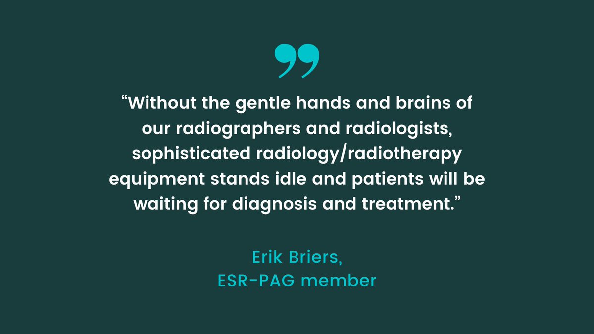 For #IDOR_2023, #ESR_PAG member Erik Briers shares his views on the importance of radiology for patients⬇️
