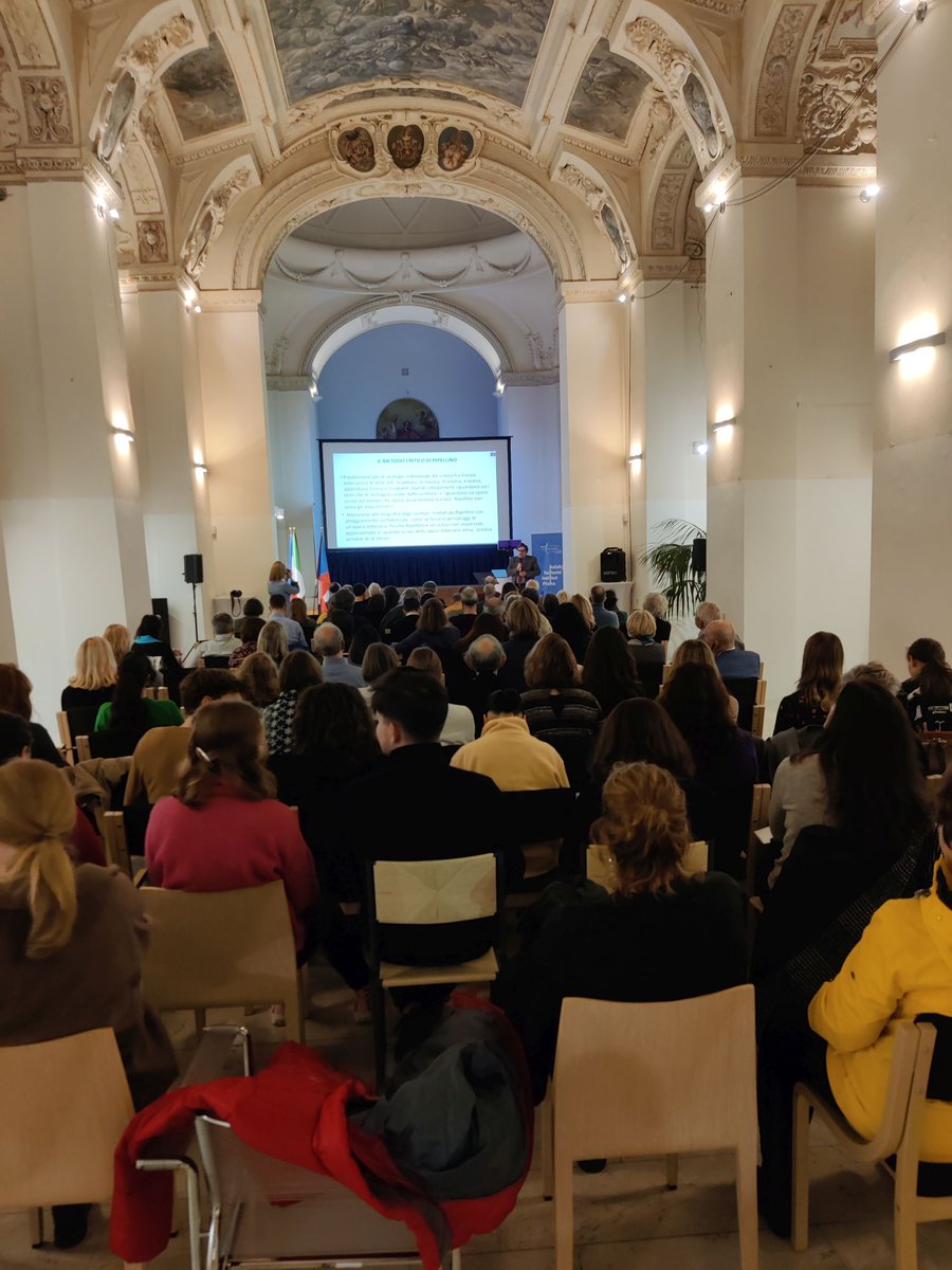 Giornata in onore di Angelo Maria Ripellino // Konference na počest Angela Marii Ripellina (7.11.2023).
L'Istituto Italiano di Cultura di Praga ringrazia tutti i partecipanti! // <a href="/IicPraga/">IIC PRAGA</a> děkuje všem účastníkům!
Info: esteri.it/it/sala_stampa… (<a href="/ItalyMFA/">Farnesina 🇮🇹</a> ) 
<a href="/ItalyinCZ/">Italy in Czech Republic</a>