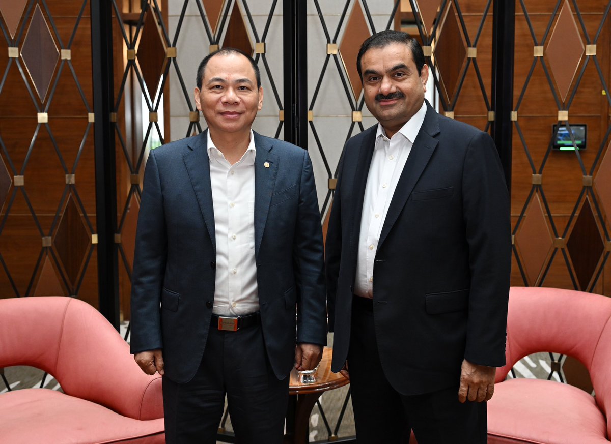 Was an absolute pleasure to meet with Vingroup Chairman Phạm Nhật Vượng and engage in discussions about potential opportunities between India and Vietnam. Truly inspired by the remarkable entrepreneurial journey of this visionary leader, from a instant noodle business to…