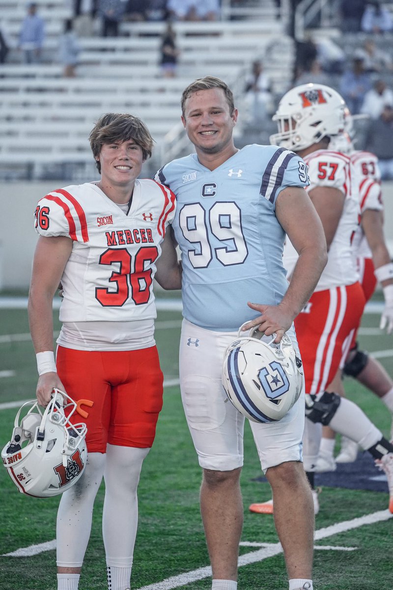 When two for your kickers play each other , both have excelled in college and are starters… Mercer vs Citadel
Thanks <a href="/BryceAddison2/">Bryce Addison</a>  and <a href="/colby_k95/">Colby Kintner</a>