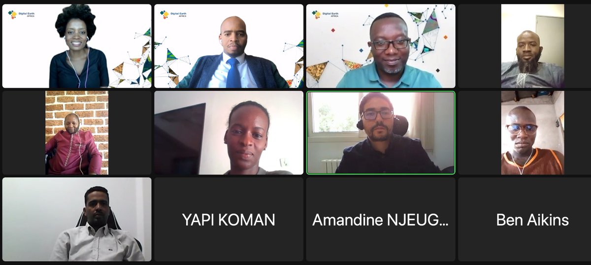 During today's French live, our User Engagement Manager, <a href="/JosephTUYISHIMI/">Joseph TUYISHIMIRE</a>, presented on the World Settlement Footprint data, which provides an overview of urbanisation in Africa and is useful for policy makers.