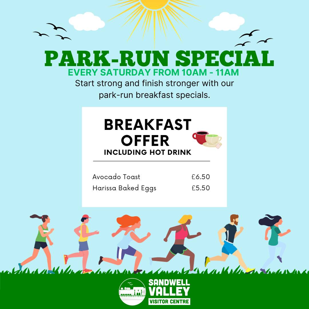 🌳 Refuel with us in our Tea Room at Sandwell Valley Country Park 🥑We are offering two healthy and tasty breakfast dishes at discounted prices! 📆 Every Saturday ⏰ from 10 am – 11 am sandwell-valley.co.uk/svvc/