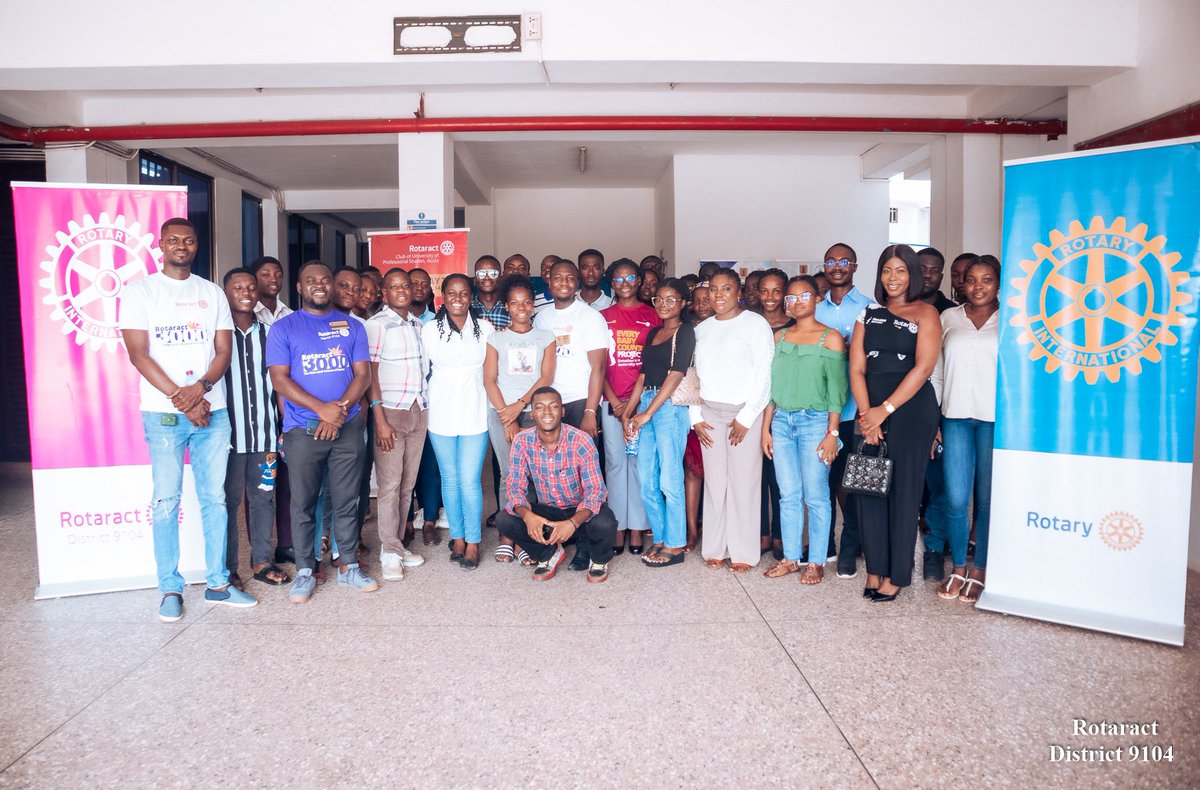 Rotaract Club of UG tweet media