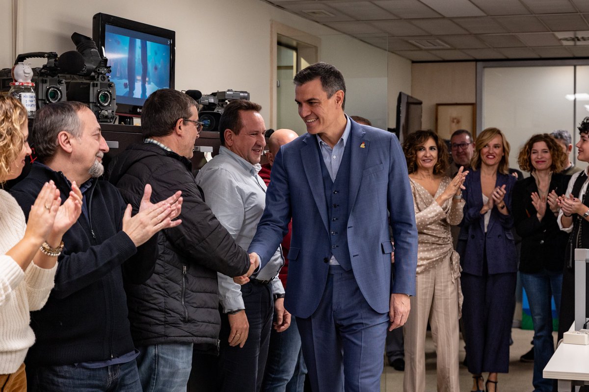 Pedro Sánchez tweet media