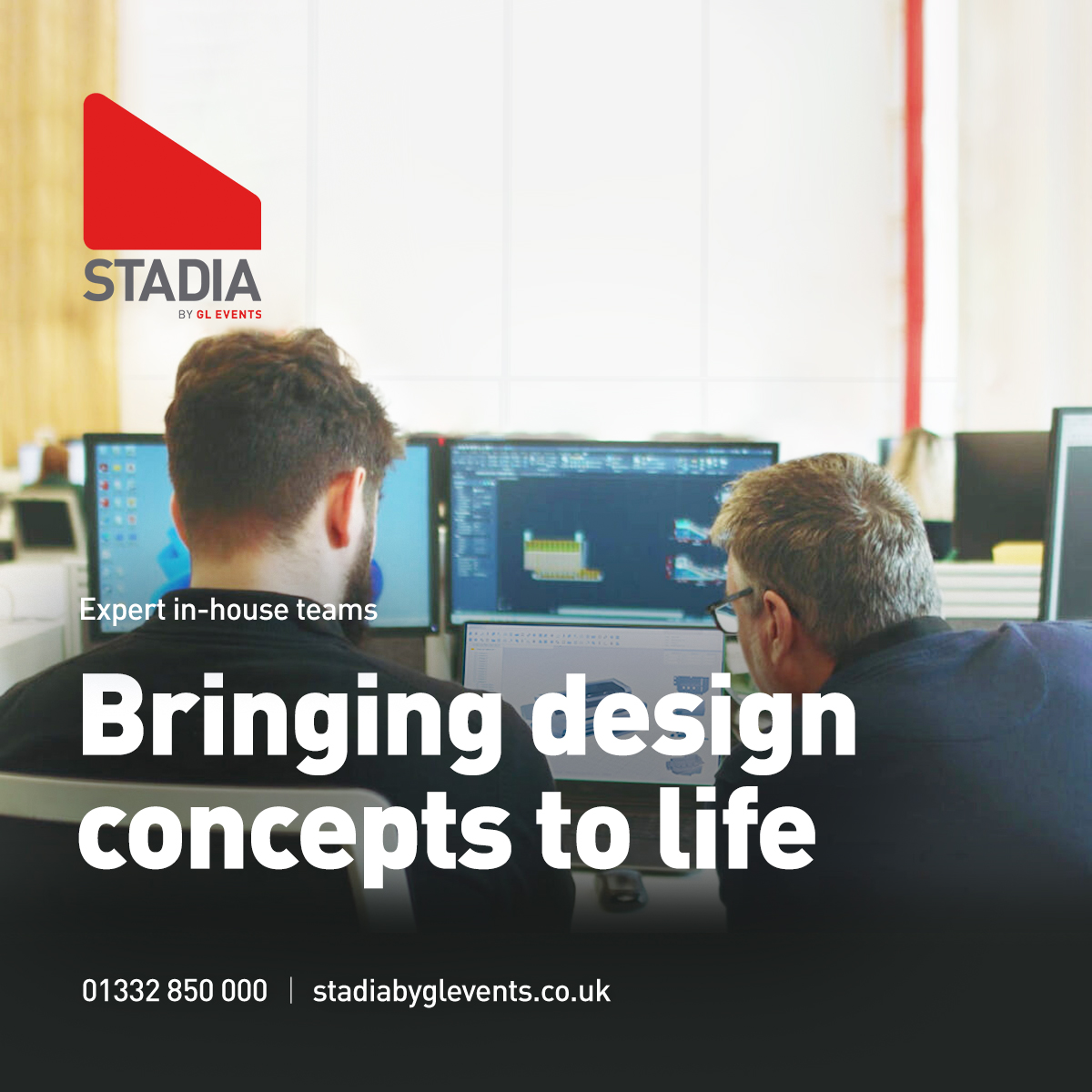 Our team of experts are meticulous when it comes to attention to detail, and our experienced in-house CAD designers produce stunning visuals that bring your ambition and ideas to life!
 
Find out more: bit.ly/3ZWNTWw
 
#stadiumconstruction #GLevents #seatingandstadia