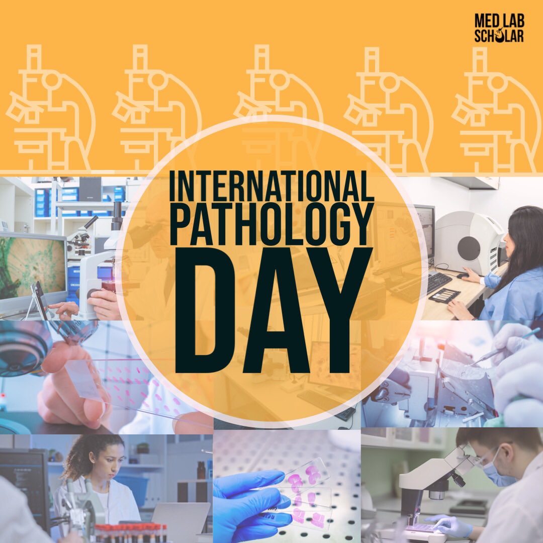 Today is #InternationalPathologyDay! A day to recognise the vital contribution of pathology in global healthcare and the contribution of those who learn, teach, and work in the field  🔬

 #IPD2023 #PathologyDay