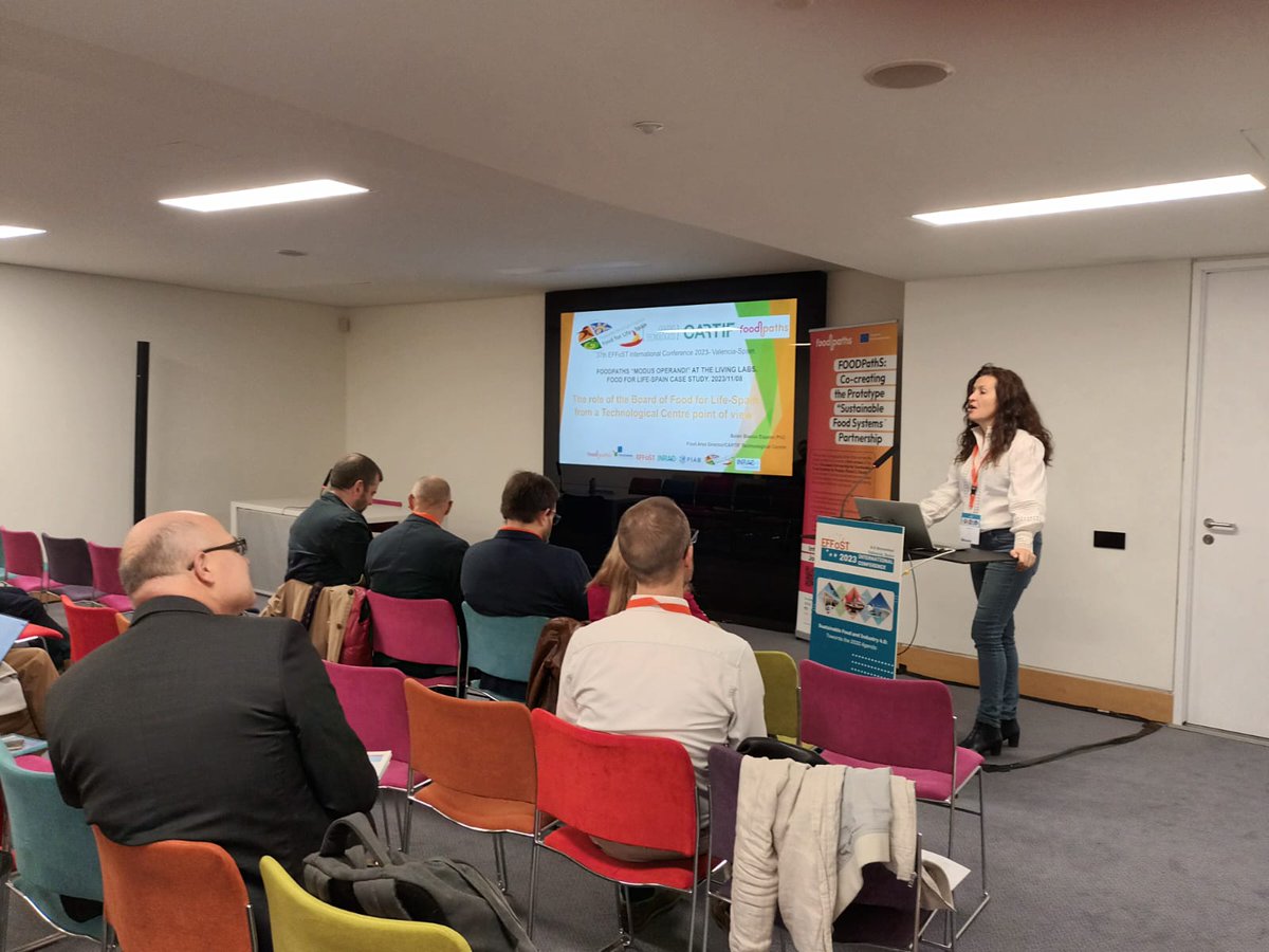 Thanks to <a href="/Food4LifeSPAIN/">Food for Life-Spain</a> for let us to be part of the special session of #foodpaths;  the network as living lab, case of study <a href="/CARTIFCT/">CARTIF</a>