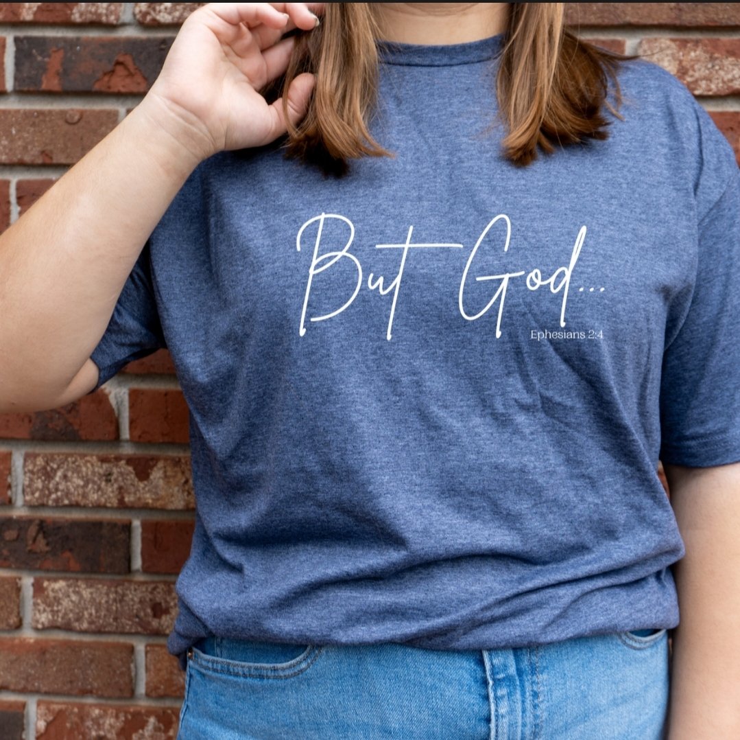 Today's Spotlight..But God T-shirt! 

Order yours today! 
Newhearttreasures.com