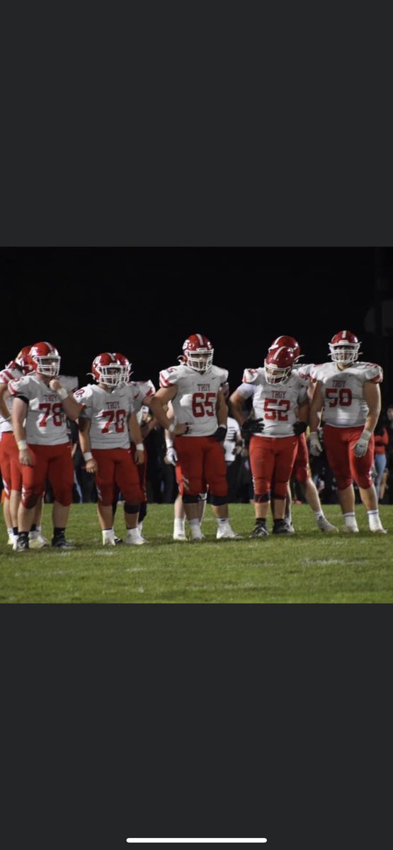 Football 🏈 Offensive Line:

The ONLY Position in Sports That Violently Strives to Put Other Players in Positions to Be Successful. The ONLY Position in Sports That Has No Official Statistic. The ONLY Position in Sports That has No Record Other Than the W-L Record. 
11-0 Troy