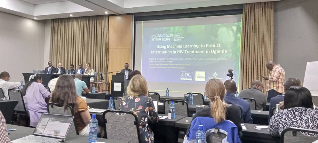 bayloruganda's tweet photo. and one such practice is the use of a machine #learningmodel to predict interruptions in #HIV treatment early on to enable timely interventions and better patient outcomes. #pediatric, #HIVtreatment, #model, #patients, #clinicalresearch https://t.co/jA8wAkObE7