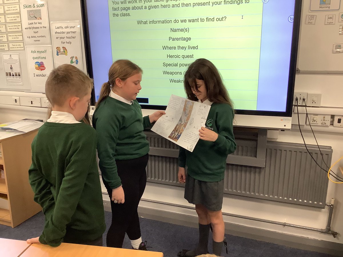We’ve been researching Greek Heroes this morning for our experience day in English. #EnglishatOrchard <a href="/OrchardPrimaryA/">Orchard Primary</a> <a href="/TeamPastoral/">Orchard Pastoral Team</a>
