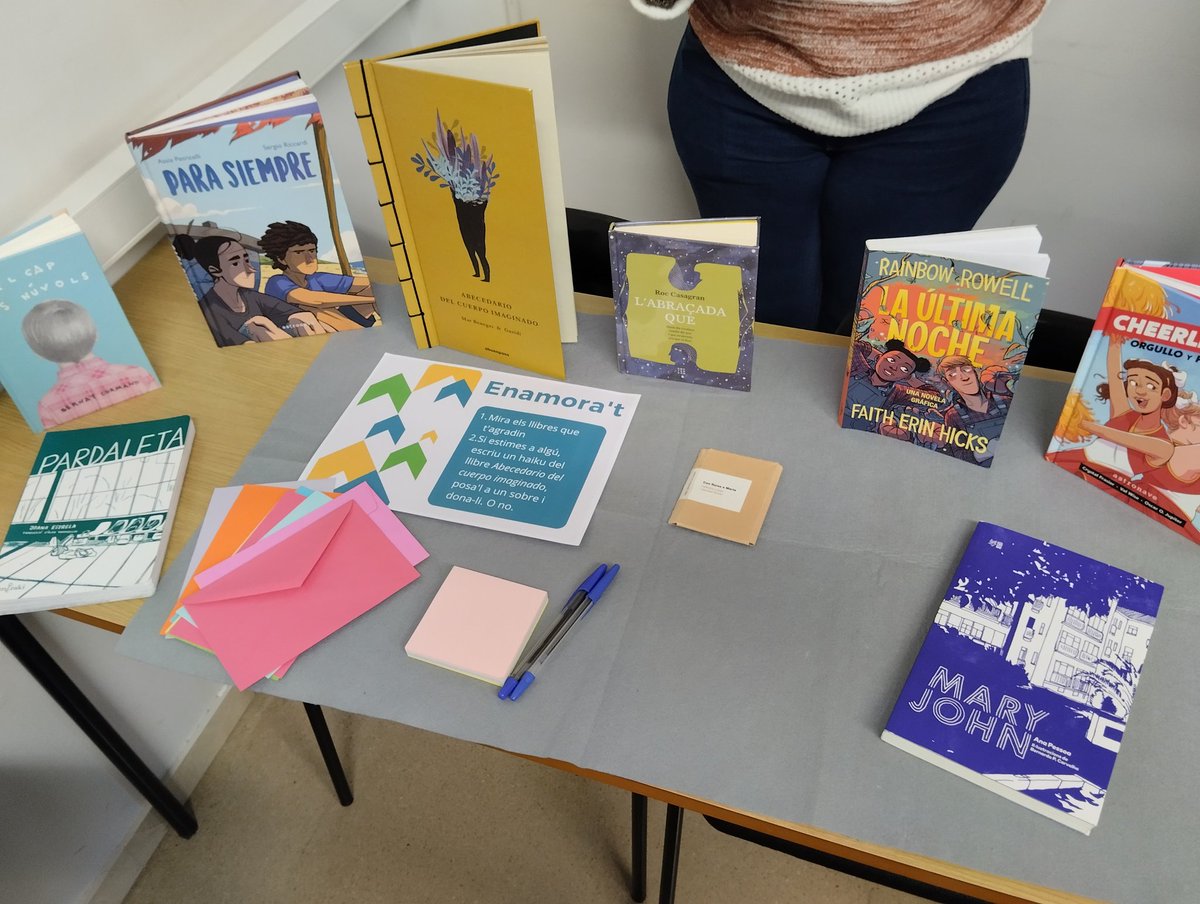 eliramirez82's tweet image. Avui al postgrau de #PrescripcióLectora hem tingut a la @Bibliojuvenil 📚📚☺️