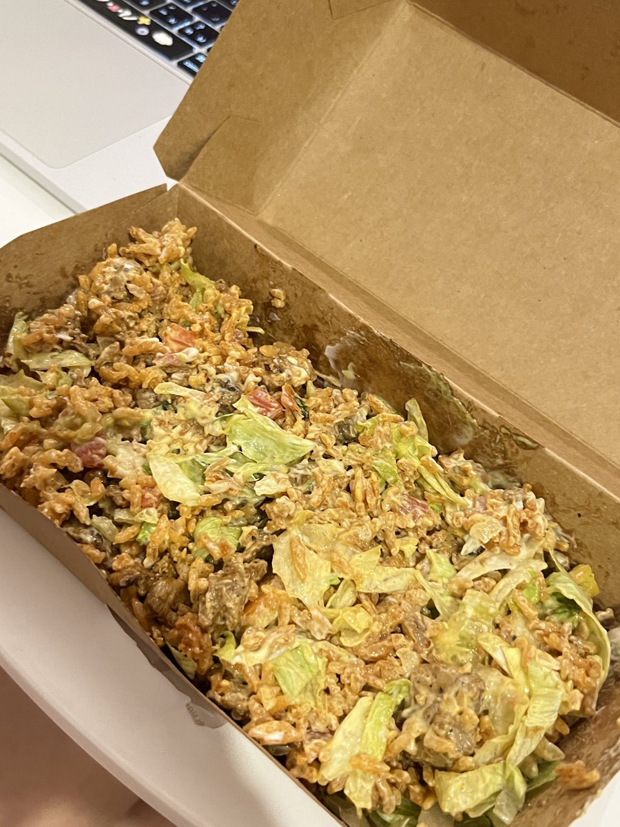 😭💖 อิข้าว cali bowl ของ taco bell อร่อยสัสๆ กุสามารถแดกได้ทุกวันตลอดไป 😭😭😭😭😭😭🥺