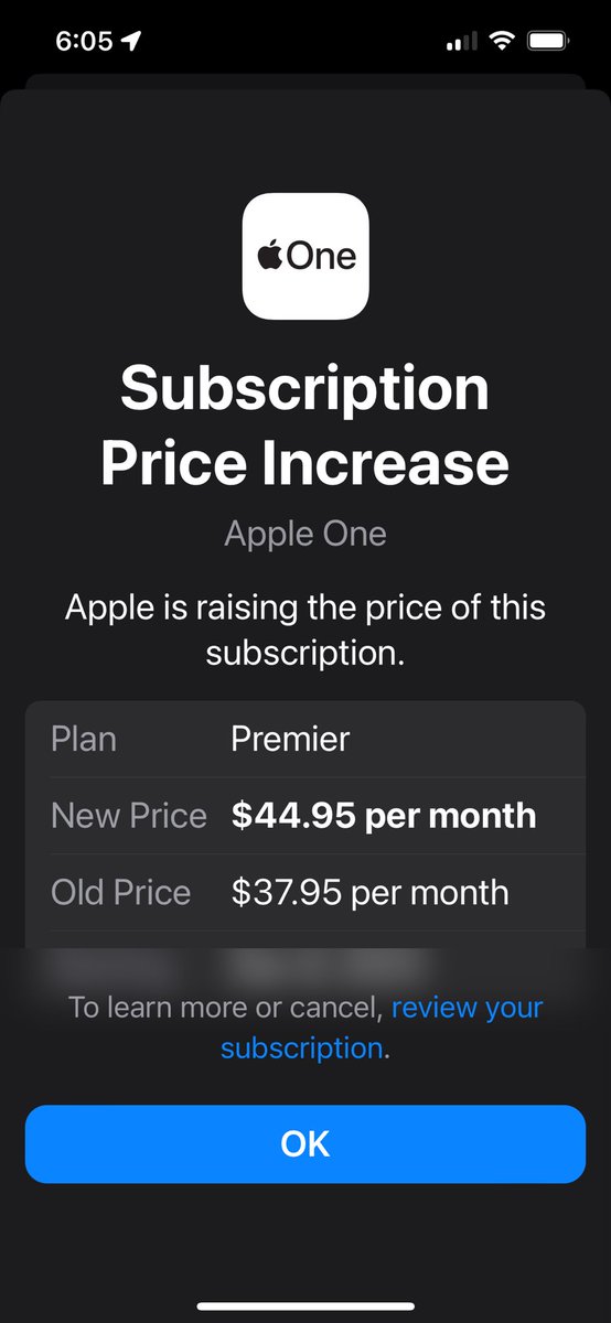 pytor's tweet image. Not that I have an expectation of a response from @OfficialAppleCa, @applethough I have to ask…if the price you charge for #AppleOne increases by 20% … does our service get enhanced in any way?