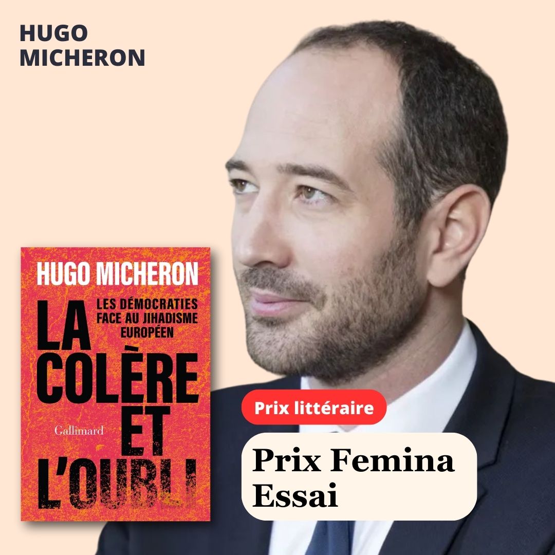 Félicitations à notre enseignant <a href="/MicheronH/">Hugo Micheron</a>, lauréat du prix Femina Essai 2023 pour La colère et l'oubli, un ouvrage passionnant qui dresse une ambitieuse histoire du jihadisme européen pour en comprendre les enjeux politiques, sociétaux et démocratiques➡️
sciencespo.fr/fr/actualites/…