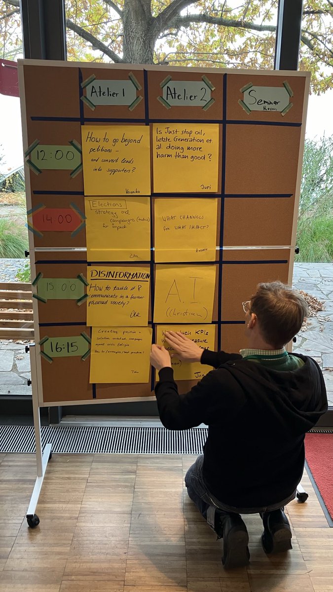 eCampaigning's tweet photo. We’ve already filled a lot of today’s agenda and have many topics to add #BerlinCampaignForum #ECFEurope #OoenSpace https://t.co/2gfgH7HgBq