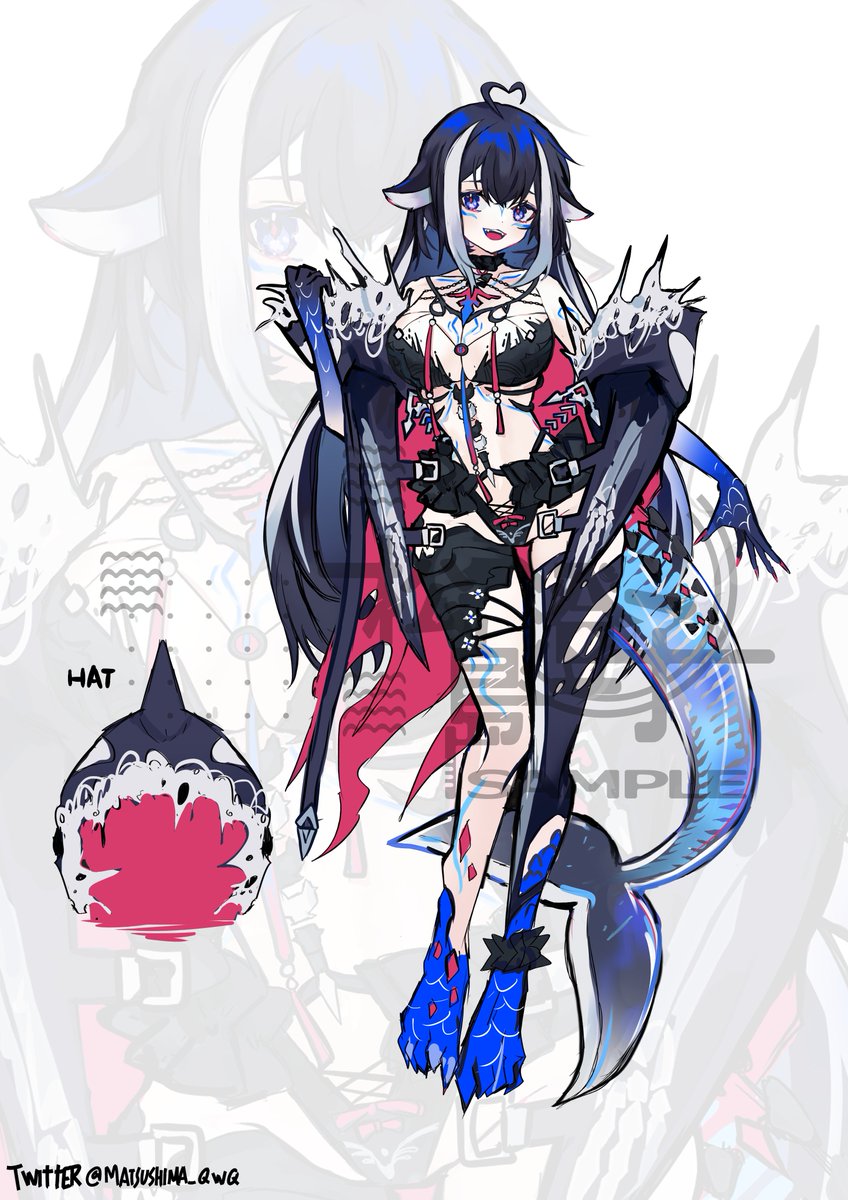 Matsushima_QwQ's tweet photo. 🐳😈 https://t.co/qsb7BcM0yR