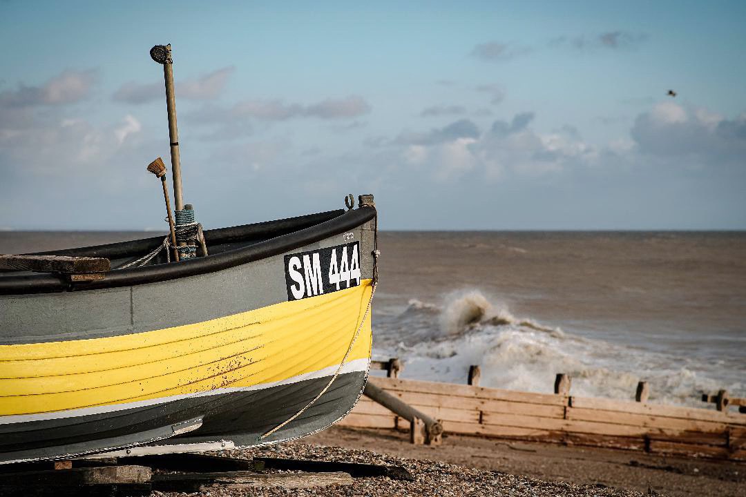 ‘Small boat on Worthing beach under a cloudy sky’

#seaside #worthing #StormHour #photograghy