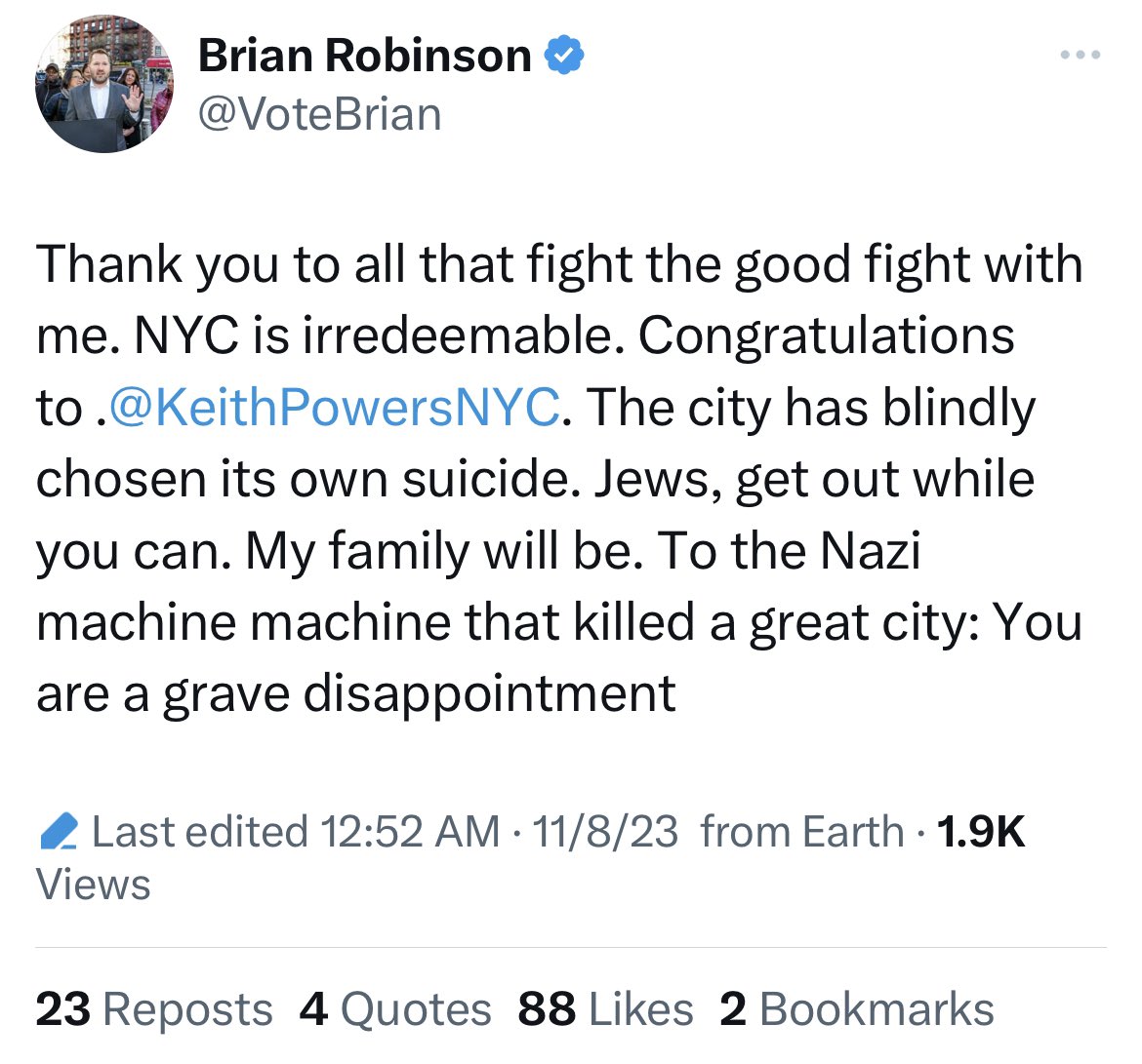 Mark D. Levine tweet media