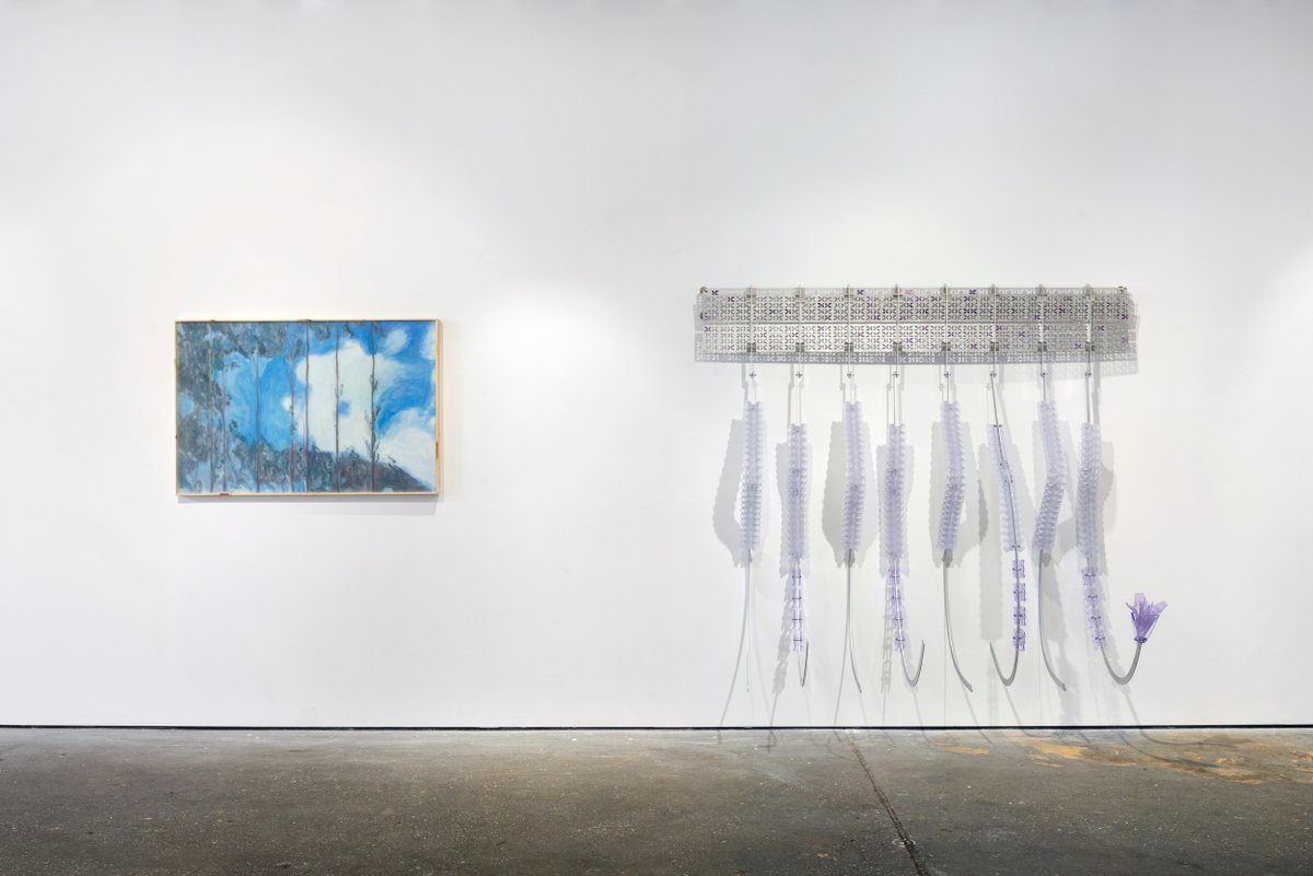 🤍Steven He🤍 

Cottonwood, 2023
Oil on wood, wax
124 x 83cm
__
Volatile Futures
Curated by Olivia England &amp; Rita Osipova
Tuesday – Saturday
11 am – 6 pm

Currently exhibited in 'Volatile Futures' until November 11. Book your visit 👉: artsvp.com/9eb7e8