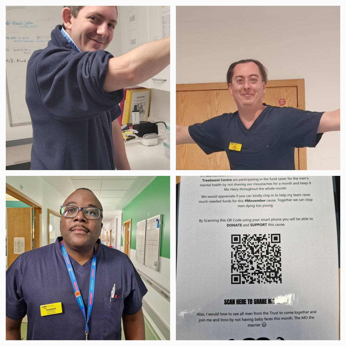 abigailperring1's tweet photo. Movember boys from 12b raising money this month for men's charities...please donate of you can to help with their target..go boys! @ buckshealthcare https://t.co/4glfi5F7Dt