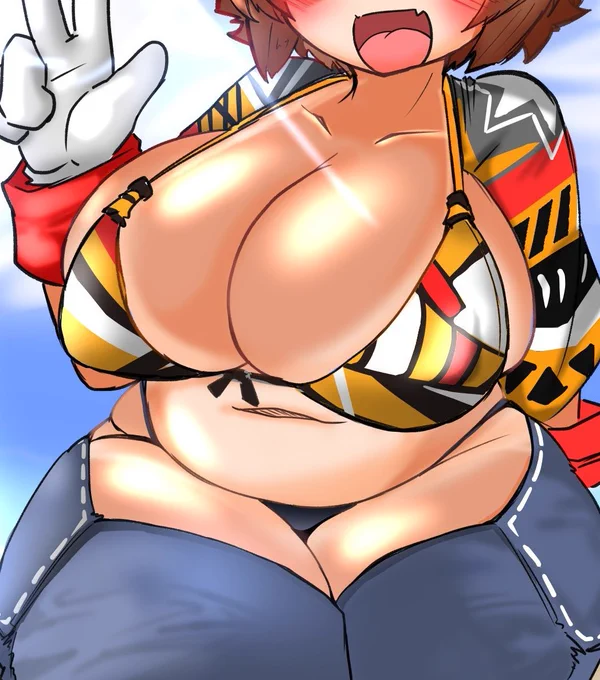 #いいおっぱいの日過去絵ですまぬ、今日はさすがに時間がありませぬぅ! 