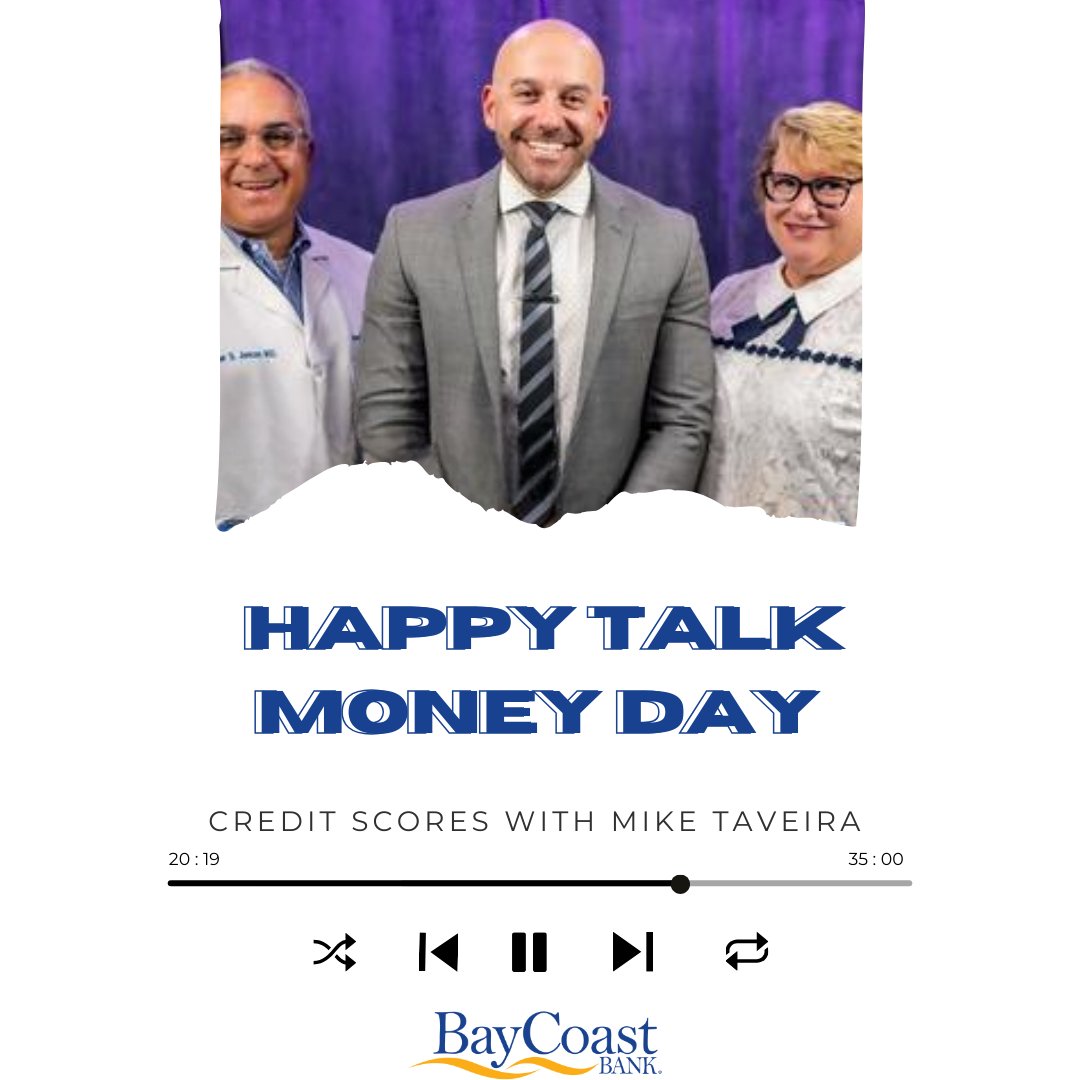 BayCoastBank's tweet photo. Happy Talk Money Day! We're reminded of the importance of feeling empowered, not intimidated, to talk about finances and make positive changes for our financial well-being. Tune in to expand your understanding of these financial matters! https://t.co/i39HSMKydW  💰💪 https://t.co/wX5GOwyFXD
