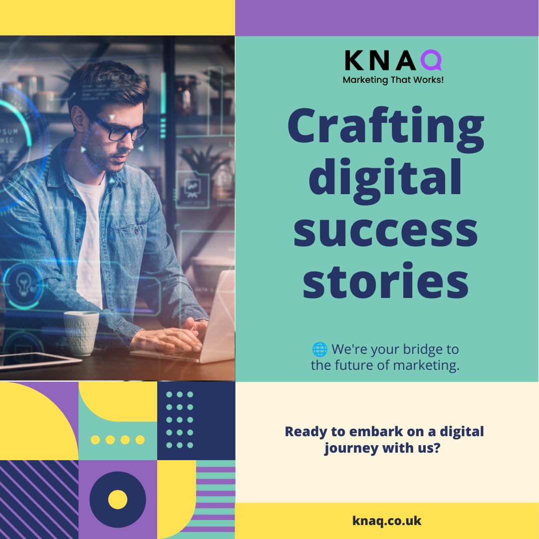 KnaqDigital's tweet photo. KNAQ: Crafting digital success stories, one brand at a time. 🌐 We're your bridge to the future of marketing. 

Ready to embark on a digital journey with us? 

https://t.co/zrouuaZNpz

#DigitalSuccess #MarketingMagic #KNAQ #KnaqDigital #MarketingThatWorks https://t.co/2u1lcxYSMF