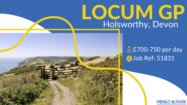 MenloLocumGP's tweet image. Looking for a role in Holsworthy? Check this out! 🩺

For more info, call 0113 350 1308 📞

#primarycare #locumroles #locumgp #devon