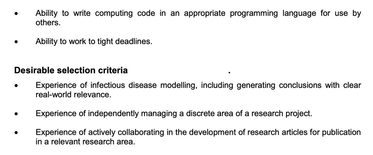 Edward Hill (@edmhill) on Twitter photo 📢#Postdoc Opportunity📢
💻Develop models of avian #influenza transmission & control in Great Britain
🏢Three-year position <a href="/OxUniMaths/">Oxford Mathematics</a>
👥Project with <a href="/RobinNThompson/">Robin Thompson</a> <a href="/WarwickSBIDER/">Warwick Uni SBIDER</a> <a href="/APHAgovuk/">APHA</a>
⏰Application deadline: 12 Jan 2024
🔗Apply here: my.corehr.com/pls/uoxrecruit… 📢#Postdoc Opportunity📢
💻Develop models of avian #influenza transmission & control in Great Britain
🏢Three-year position <a href="/OxUniMaths/">Oxford Mathematics</a>
👥Project with <a href="/RobinNThompson/">Robin Thompson</a> <a href="/WarwickSBIDER/">Warwick Uni SBIDER</a> <a href="/APHAgovuk/">APHA</a>
⏰Application deadline: 12 Jan 2024
🔗Apply here: my.corehr.com/pls/uoxrecruit…