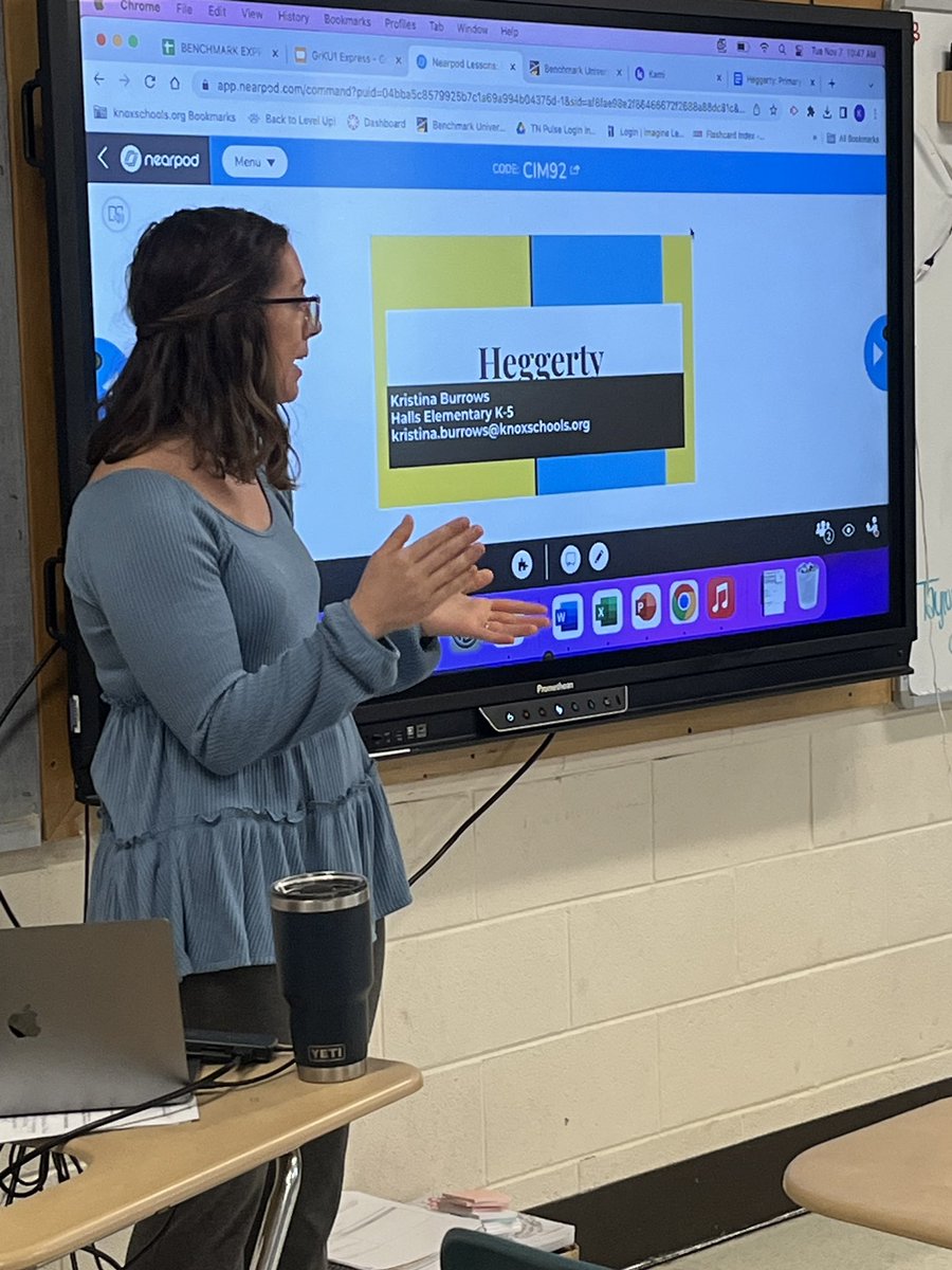 Yesterday was a great DLD! A huge thank you to all the presenters and facilitators. Here are two amazing Region 4 ELL teachers leading fabulous sessions on they use <a href="/ImagineLearning/">Imagine Learning</a> and <a href="/HeggertyPA/">Heggerty</a> to ensure student growth and achievement! Thank you Shirley and Kristina!