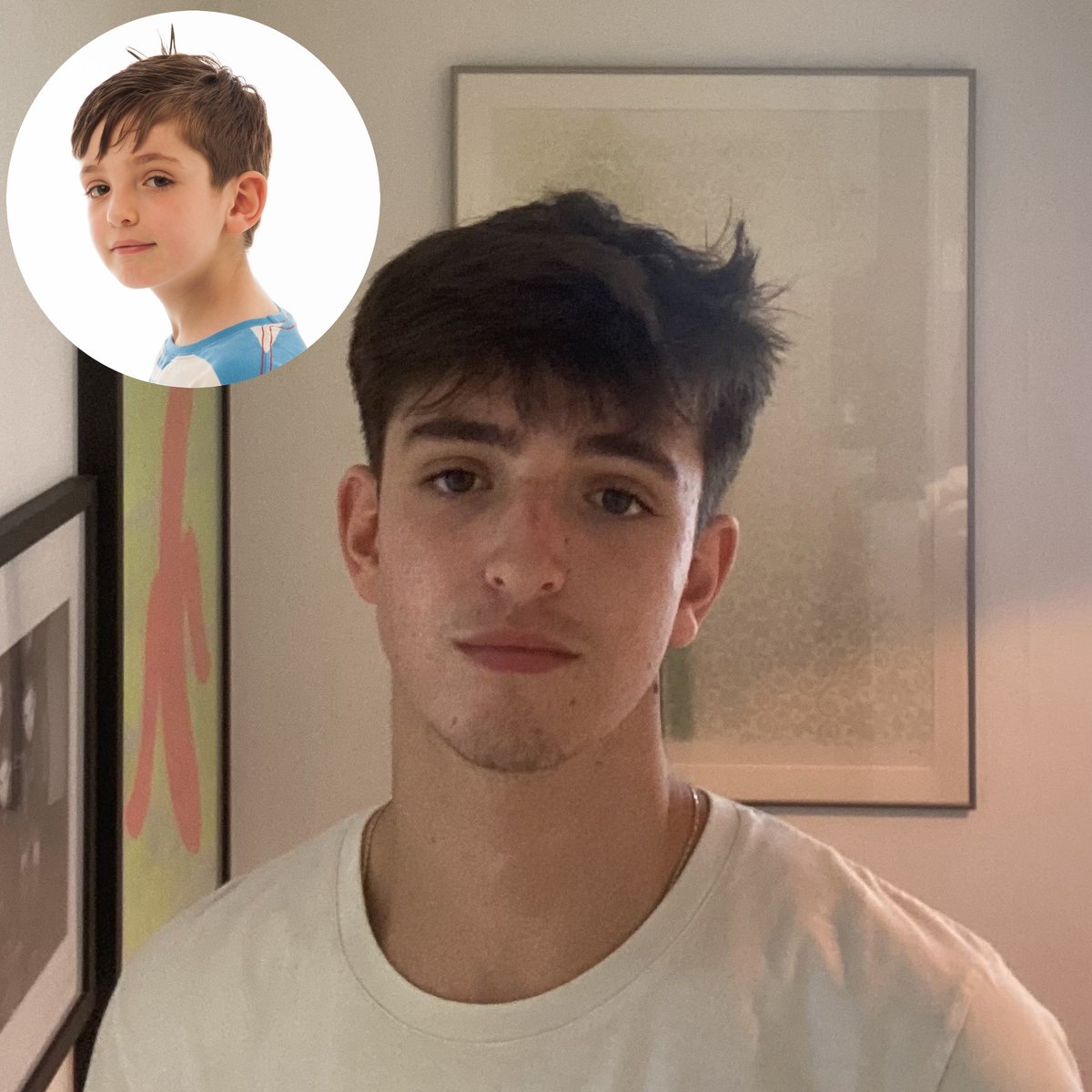 The actors who played Topsy and Tim were aged 7 when filming began. We asked them each for a memory from that time which you can read here - facebook.com/TopsyandTimTVs…

They also kindly agreed to these then/now pics.   

#TopsyandTim #familytvdrama #awardwinningtv #anniversary