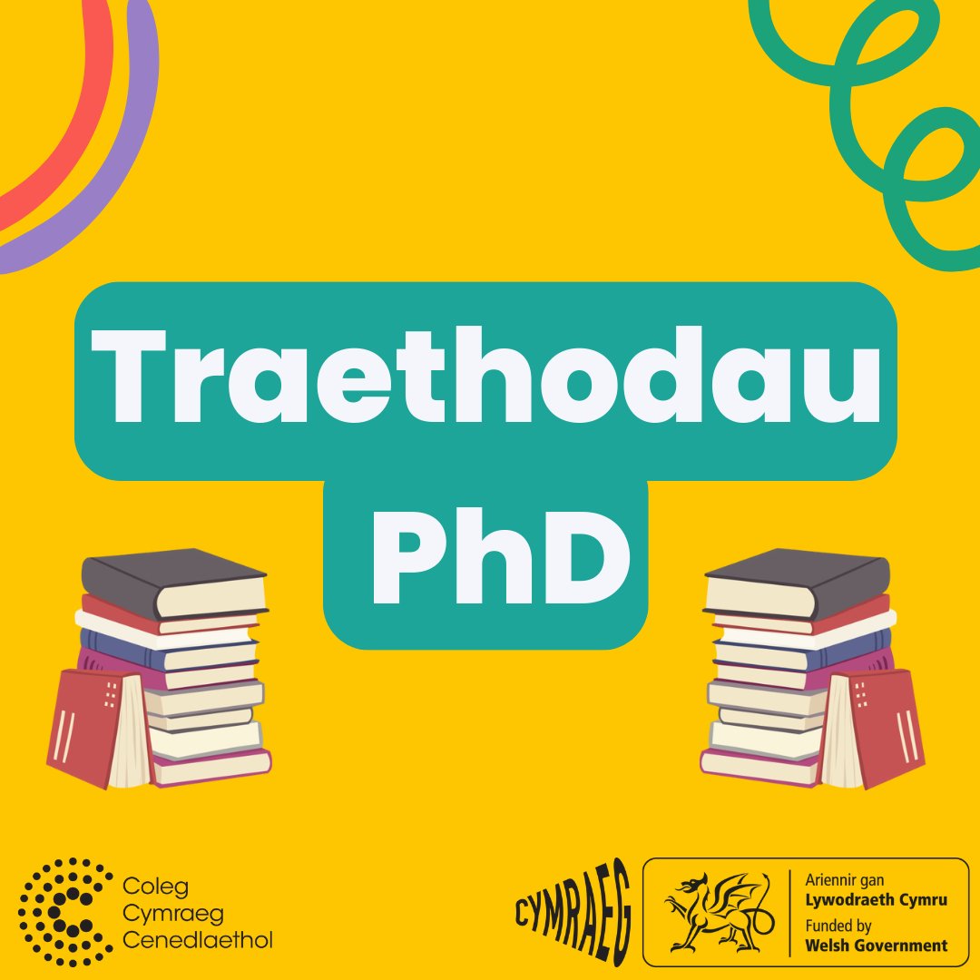 📢 Newydd!  

Mae rhestr o’r traethodau PhD mae’r <a href="/colegcymraeg/">Coleg Cymraeg</a> wedi eu noddi, a dolenni at nifer o’r rhai sydd wedi’u cwblhau, bellach ar y wefan.

➡️ colegcymraeg.ac.uk/myfyrwyr/astud…

#Ymchwil #Doethuriaeth #Olradd