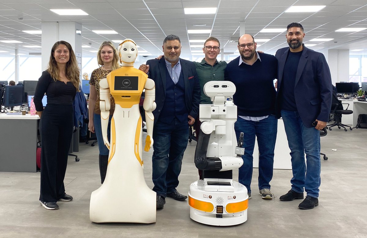 PAL Robotics (@palrobotics) on Twitter photo We were delighted to host a visit from Don-Paul Dhaliwal, CEO of <a href="/conigital/">Conigital Group</a> and his #team. During their visit, we discussed our expertise in robotics and finding ways for robotics and #autonomous vehicles to work better together. #Collaborations push #robotics forward! We were delighted to host a visit from Don-Paul Dhaliwal, CEO of <a href="/conigital/">Conigital Group</a> and his #team. During their visit, we discussed our expertise in robotics and finding ways for robotics and #autonomous vehicles to work better together. #Collaborations push #robotics forward!