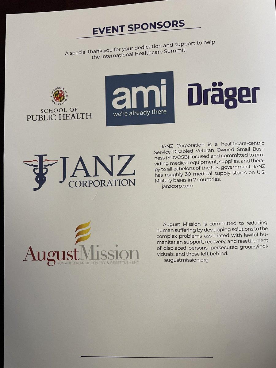 BDLushniak's tweet photo. I was honored to present the keynote and moderate a panel at the International Healthcare Summit in Kyiv, Ukraine. Sponsors included Janz, August Mission, Dräger, AMI, and our own UMD School of Public Health. Critical talks &amp; networking with Ukrainian partners. @UMDPublicHealth https://t.co/x9erXeWFG9
