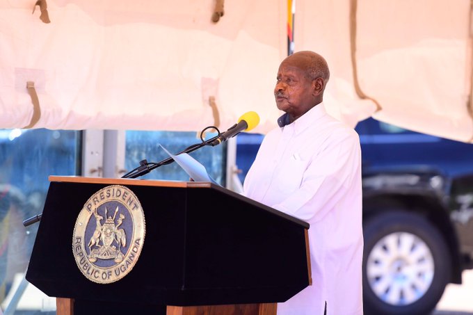 “The biggest problem we have in Africa is disorientation. You find that everything they are using is imported. You find people buying furniture from Dubai- a desert, that is a curse,”-President Museveni said.