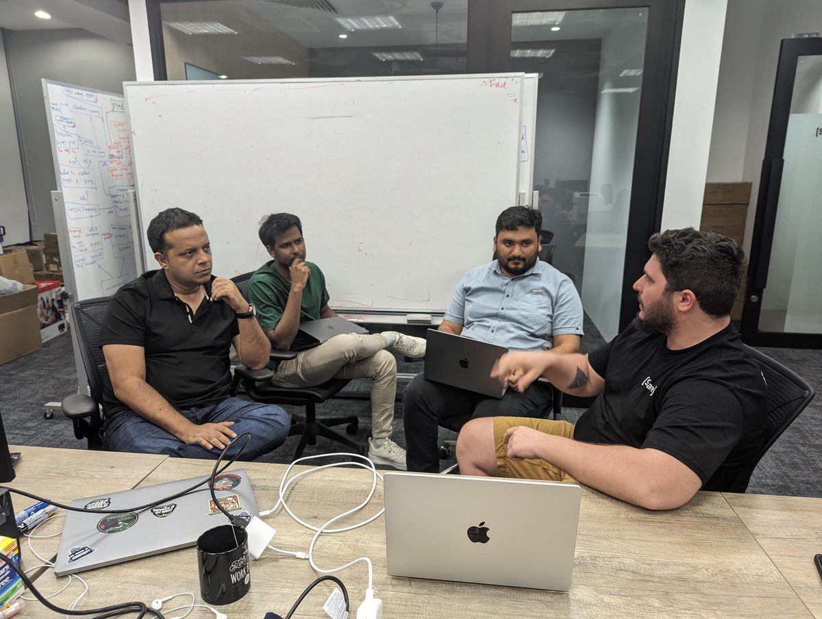 Vivek Ramachandran (@vivekramac) on Twitter photo Deep tech cybersecurity innovation is a long, hard but very rewarding process.
Many late nights working on pushing the boundaries of browser security forward. Stay tuned for releases over the next few months!
Seen below: <a href="/jeswinMathai/">Jeswin Mathai</a> <a href="/shouryaps/">Shourya Pratap Singh</a> and Theo showing me demos of Deep tech cybersecurity innovation is a long, hard but very rewarding process.
Many late nights working on pushing the boundaries of browser security forward. Stay tuned for releases over the next few months!
Seen below: <a href="/jeswinMathai/">Jeswin Mathai</a> <a href="/shouryaps/">Shourya Pratap Singh</a> and Theo showing me demos of