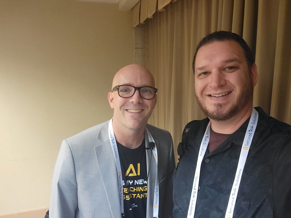 Expanding my AI toolkit with Matt Miller.   20 AI tools for the classroom.  Thanks Matt for a great session.  #ditchbook #HECC2023