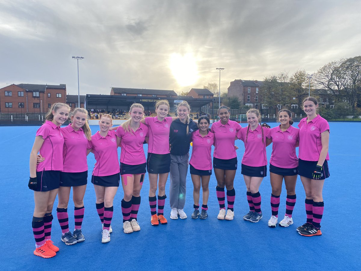 This team….winners of the U18 sub area finals and through to represent Yorkshire at the Regional finals. 16 goals scored, none conceded! #dreamteam # 🏑👊🏻👍🏻