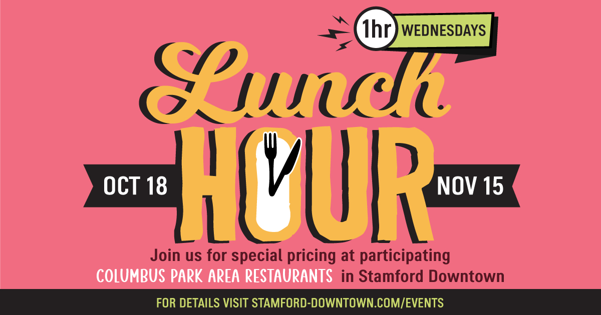 Wednesday = LUNCH HOUR! Columbus Park neighborhood restaurants have created a special Lunch Hour promotion designed for busy office and remote workers. Enjoy menus priced $10 or $20, aimed to deliver a great dining experience within an hour time frame. bit.ly/46WocJq