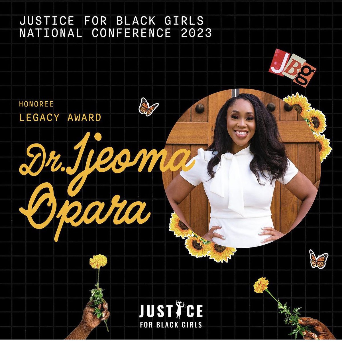 Dr. Ijeoma Opara (@ijeomaoparaphd) on Twitter photo Grateful to announce that I will be receiving the Legacy Award from the Justice of Black Girls National Conference this weekend <a href="/SpelmanCollege/">Spelman College</a> ❤️ I am beyond honored and humbled to be recognized in this way 🙏🏾 Grateful to announce that I will be receiving the Legacy Award from the Justice of Black Girls National Conference this weekend <a href="/SpelmanCollege/">Spelman College</a> ❤️ I am beyond honored and humbled to be recognized in this way 🙏🏾