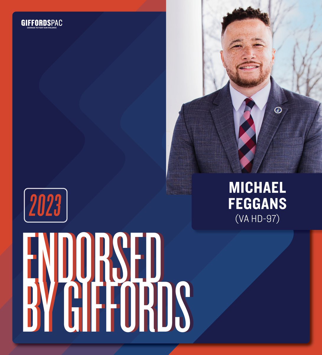 GIFFORDS_org's tweet image. Virginia voters elected gun safety advocate @MikeFeggans to the Virginia House of Delegates!  

We’re excited to join forces with him in office and build a safer future free of gun violence. #valeg