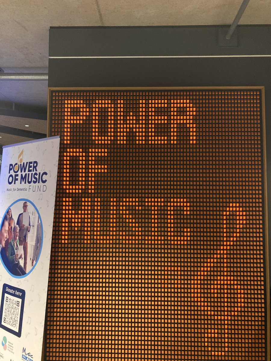 NASPTweets's tweet photo. Today is our launch event for the Power of Music Fund and @_Music_Can_ 

We will be providing grants to support those who bring moments of joy to people living with dementia and their carers through music.  

Find out more: https://t.co/1S32rWWxtZ https://t.co/SKdojW6GBK
