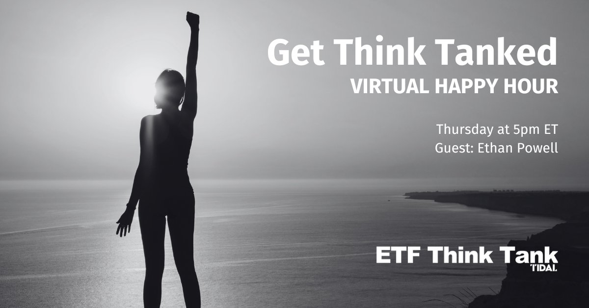 Ethan Powell of Impact Shares knows a thing or two about impact investing – he’s joining us along w/ @YWCAUSA to discuss how women factor in to investing. Join us today, Thursday 11/9 @ 5pm ET at getthinktanked.com @MurphyCinthia @leadlagreport @michael_venuto @ETFProfessor