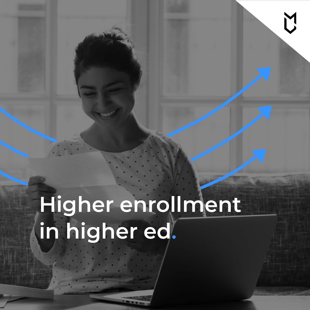 ModernClimate's tweet photo. Higher ed institutions face student recruitment challenges: Increasing options, economic pressure, technology shifts. Meet your prospects where they are. Learn how: https://t.co/RjmQZN0NY4 #HigherEdMarketing #highereducation #marketing https://t.co/fkDsgPr44T