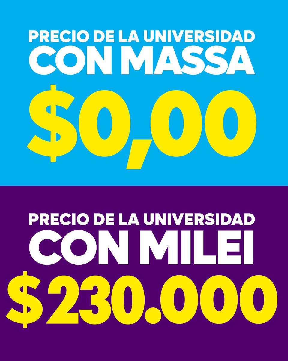 EnzomhLopez's tweet photo. #UniversidadGratuita 

#NoAMilei 

@ALEAMORUSOO @cintistach @jmpaesani @pabloamoruso https://t.co/DzFrZYtl5x