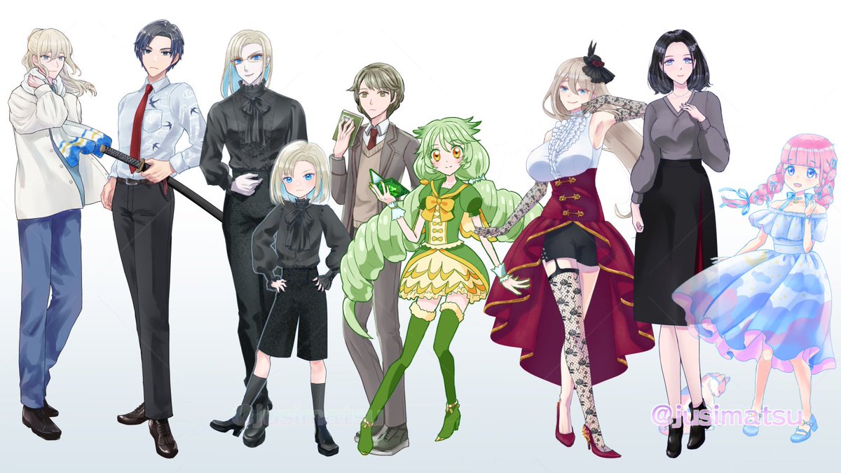 jusimatsu's tweet photo. 十姉妹さんはコミッションを募集しています！ https://t.co/p5ooGDFrCe #Skeb #Commission @skeb_jpより
一次創作やTRPGのPC、うちよそ、個人Vtuberさんのイラストなど歓迎です！
表情差分対応なので、VtuberさんのサムネイルやSNSでの挨拶ポストにも便利にお使いいただけます https://t.co/mWz6JPEpN0