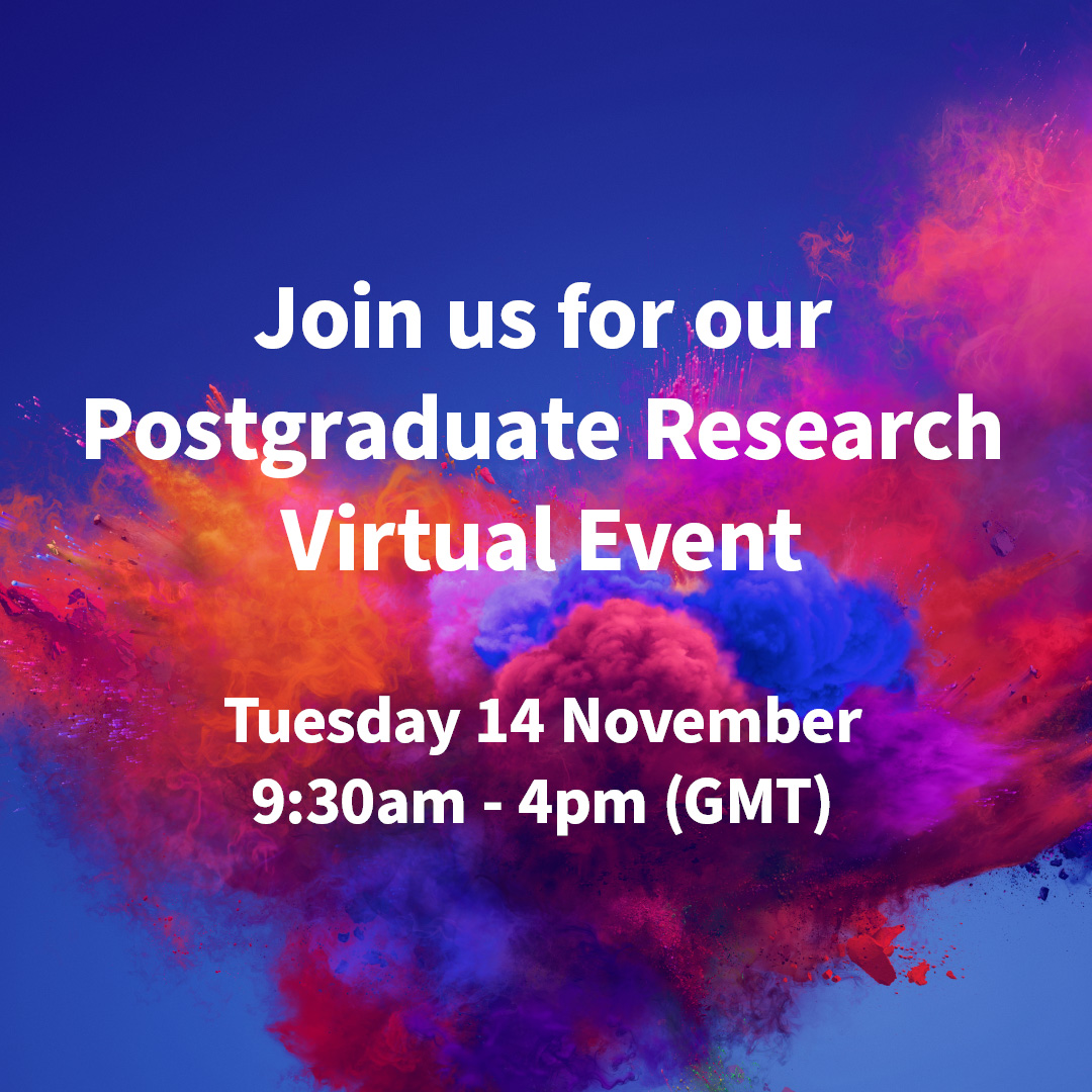 QM_SBBS's tweet photo. Want to find out more about Postgraduate Research opportunities at Queen Mary?

Join our upcoming Postgraduate Research Virtual Event to explore our research programmes, speak to leading academics, get support and advice on making your application! https://t.co/9OWzZo9gtE