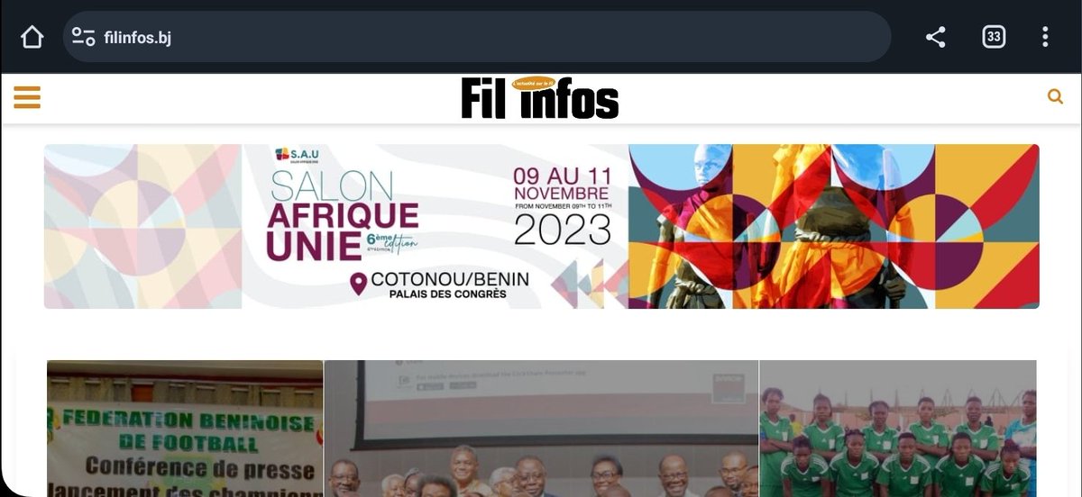 fil_infos's tweet photo. Nous revenons....
Apres des mois d'absence Fil Infos revient dans une nouvelle configuration 
#Infos #Benin @wasexo @NEuloge https://t.co/2kTgfHQbQG